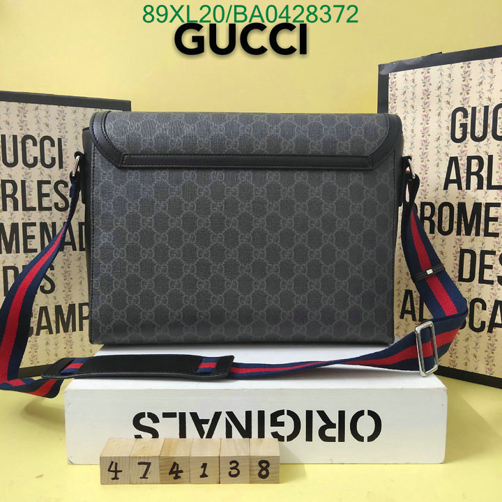 Gucci Bag-(4A)-Diagonal-,Code:BA0428372,$: 89USD