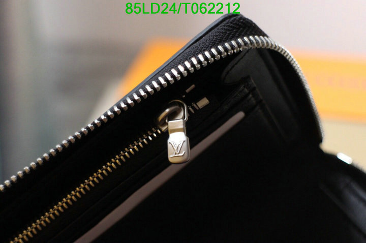 LV Bags-(Mirror)-Wallet-,Code: T062212,$: 85USD