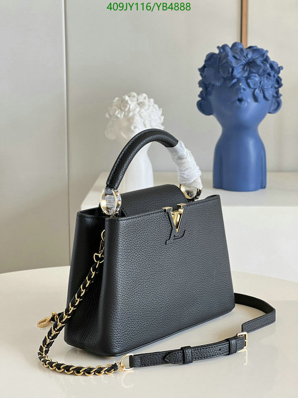 LV Bags-(Mirror)-Handbag-,Code: YB4888,