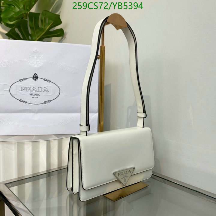 Prada Bag-(Mirror)-Diagonal-,Code: YB5394,$: 259USD