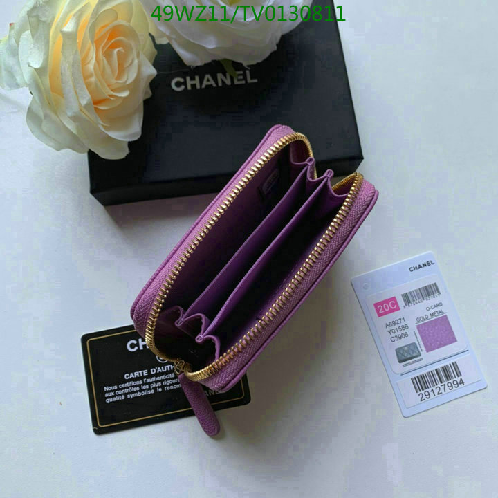 Chanel Bags ( 4A )-Wallet-,Code: TV0130811,$: 49USD