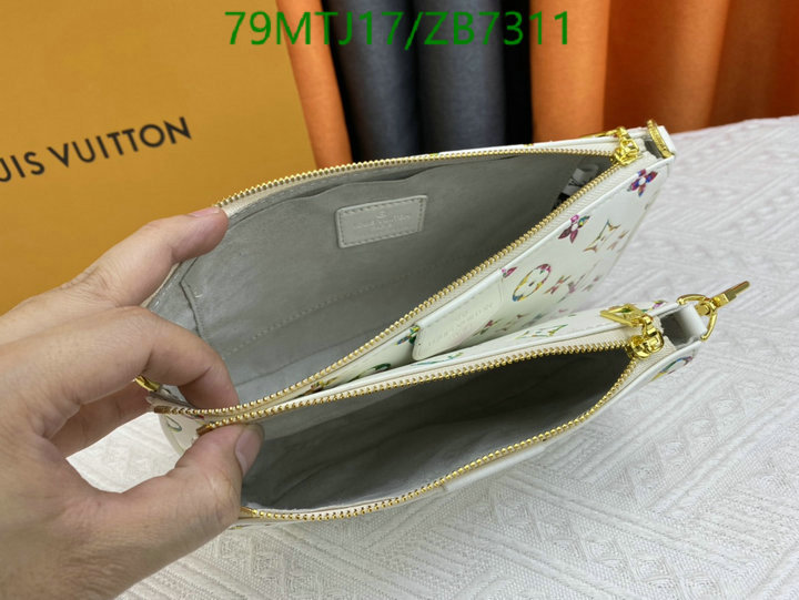 LV Bags-(4A)-New Wave Multi-Pochette-,Code: ZB7311,$: 79USD