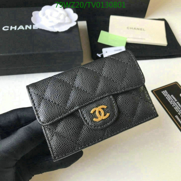 Chanel Bags ( 4A )-Wallet-,Code: TV0130801,$: 79USD