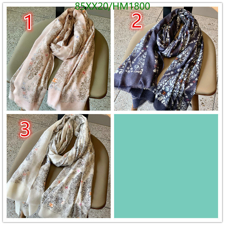 Scarf-Chanel, Code: HM1800,$: 85USD