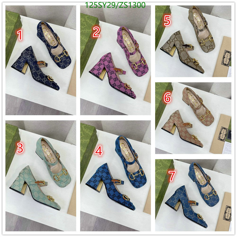 Women Shoes-Gucci, Code: ZS1300,$: 125USD