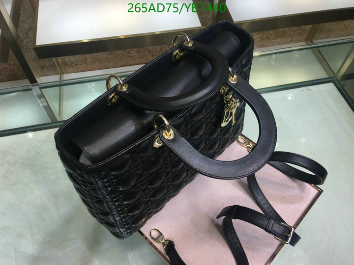 Dior Bags -(Mirror)-Lady-,Code: YB7440,$: 265USD