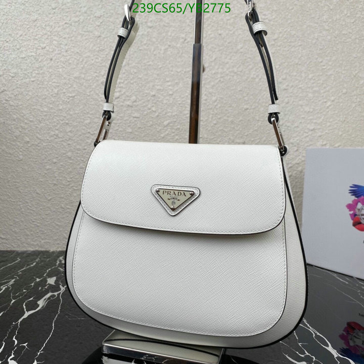 Prada Bag-(Mirror)-Cleo,Code: YB2775,$: 239USD