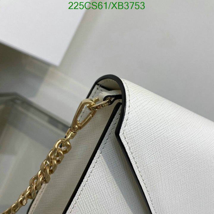 Prada Bag-(Mirror)-Diagonal-,Code: XB3753,$: 225USD