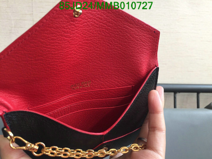 Miu Miu Bag-(Mirror)-Wallet-,Code: MMB010727,$: 85USD