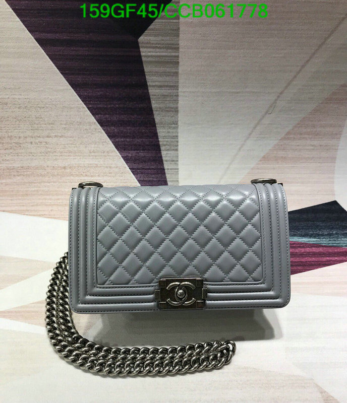 Chanel Bags -(Mirror)-Le Boy,Code: CCB061778,$: 159USD