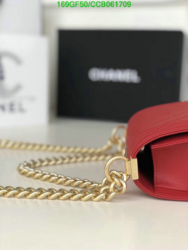 Chanel Bags -(Mirror)-Le Boy,Code: CCB061709,$: 169USD