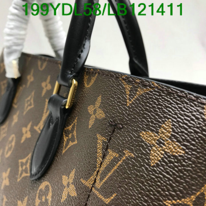 LV Bags-(Mirror)-Handbag-,Code: LB121411,$: 199USD