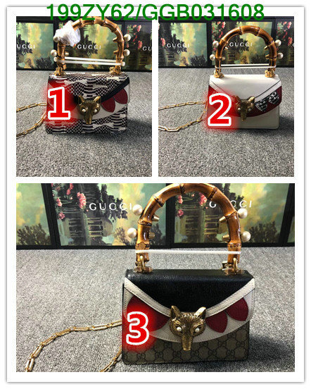 Gucci Bag-(Mirror)-Handbag-,Code: GGB031608,$: 199USD