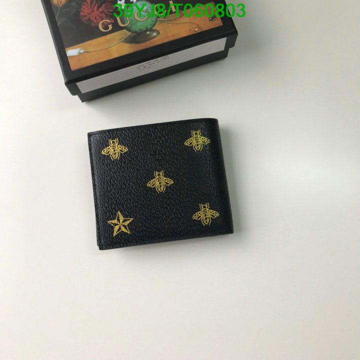 Gucci Bag-(4A)-Wallet-,Code: T060803,$: 39USD