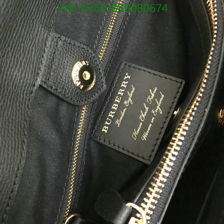 Burberry Bag-(Mirror)-Handbag-,Code: BBB080674,$:199USD