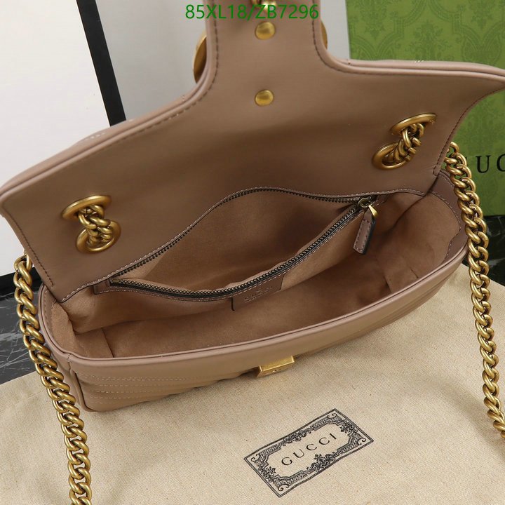 Gucci Bag-(4A)-Marmont,Code: ZB7296,$: 85USD