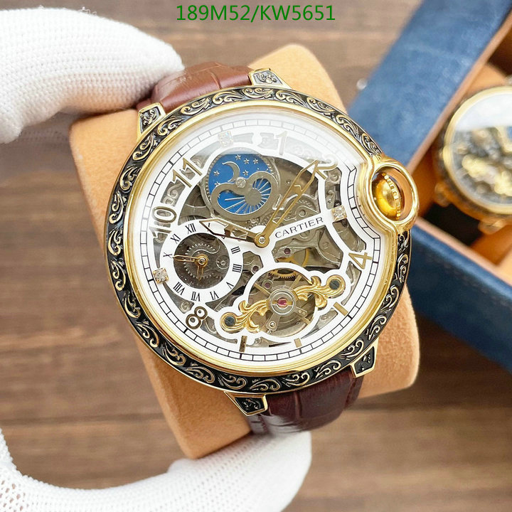 Watch-4A Quality-Cartier, Code: KW5651,$: 189USD