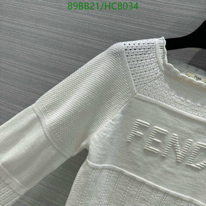 Clothing-Fendi, Code: HC8034,$: 89USD