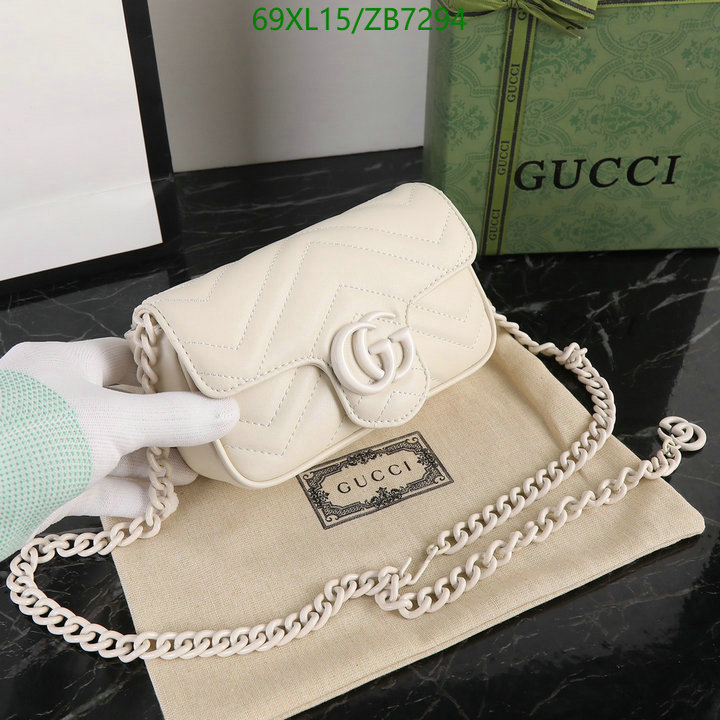 Gucci Bag-(4A)-Marmont,Code: ZB7294,$: 69USD