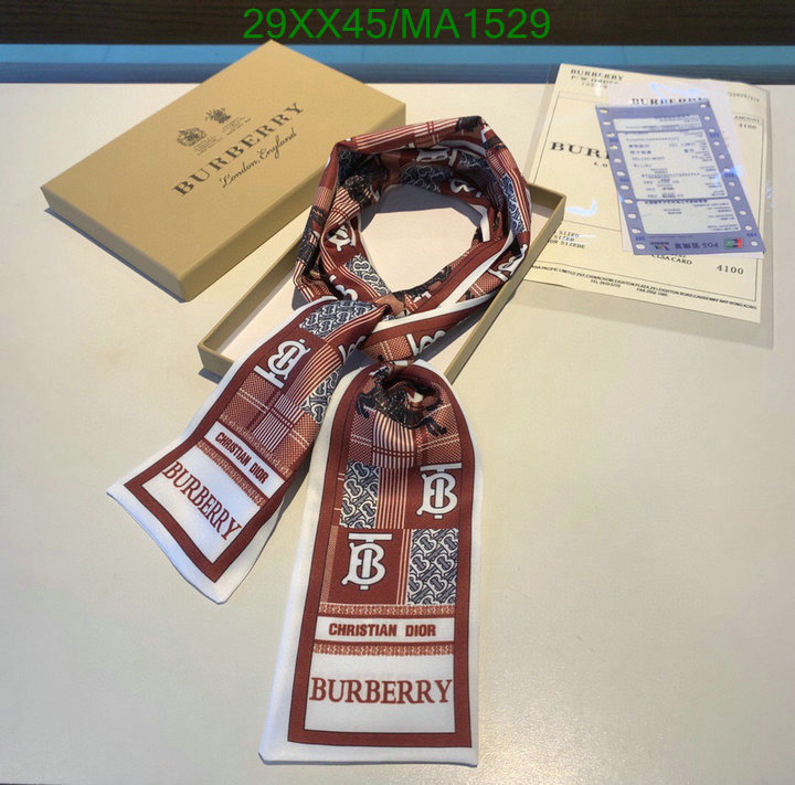 Scarf-Burberry, Code:MA1529,$:29USD