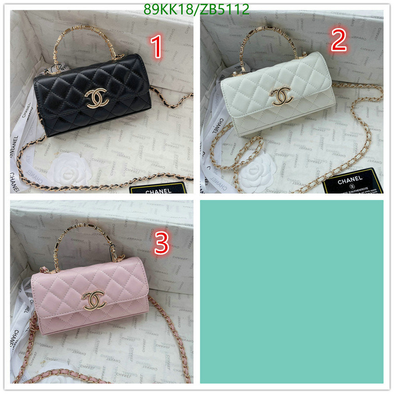 Chanel Bags ( 4A )-Diagonal-,Code: ZB5112,$: 89USD