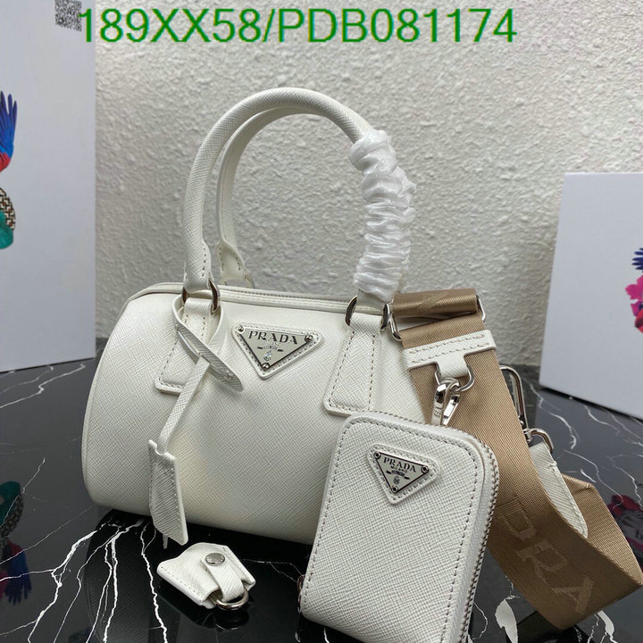 Prada Bag-(Mirror)-Diagonal-,Code:PDB081174,$:189USD