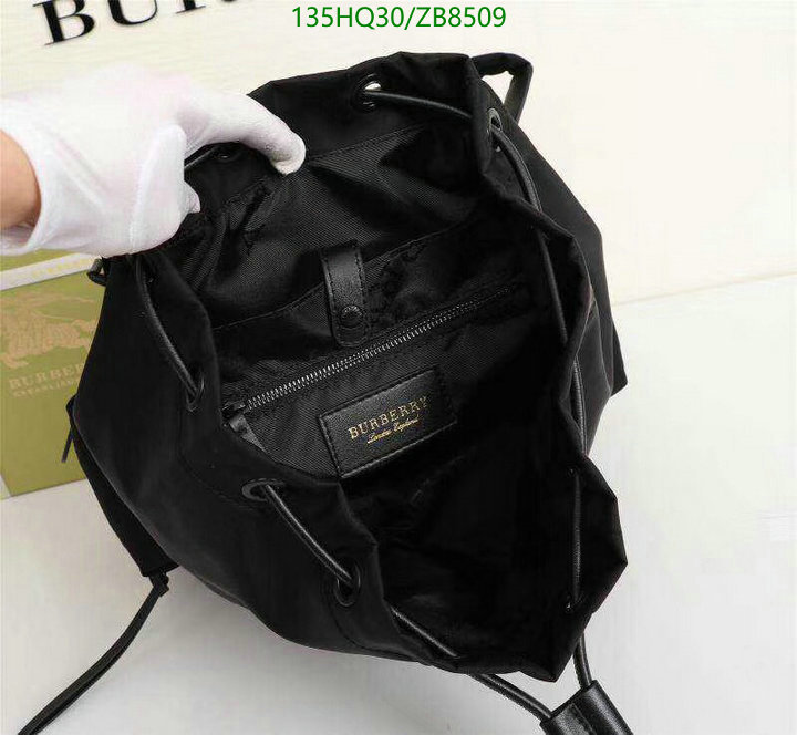 Burberry Bag-(4A)-Backpack-,Code: ZB8509,$: 135USD