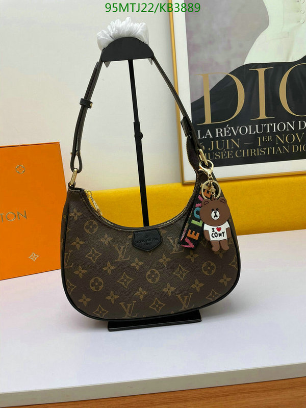 LV Bags-(4A)-Pochette MTis Bag-Twist-,Code: KB3889,$: 95USD