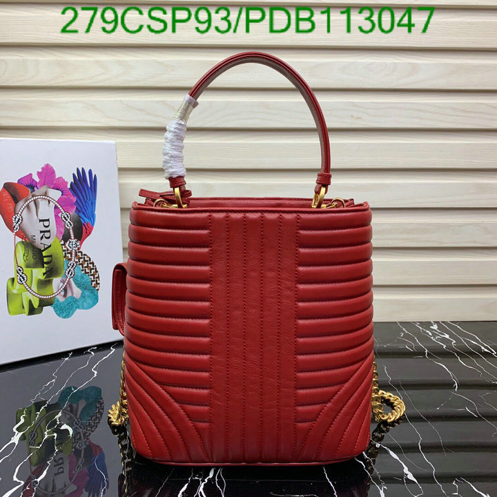 Prada Bag-(Mirror)-Handbag-,Code: PDB113047,$: 279USD