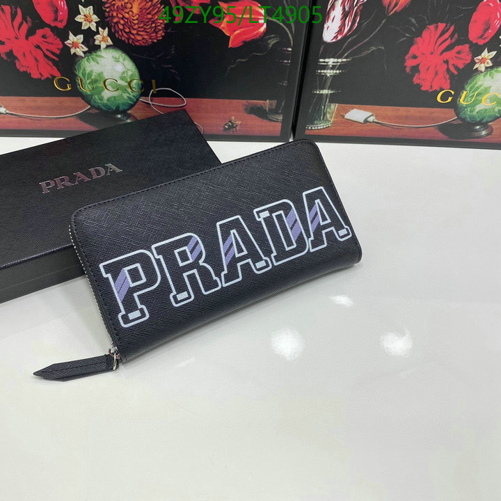 Prada Bag-(4A)-Wallet-,Code: LT4905,$: 49USD