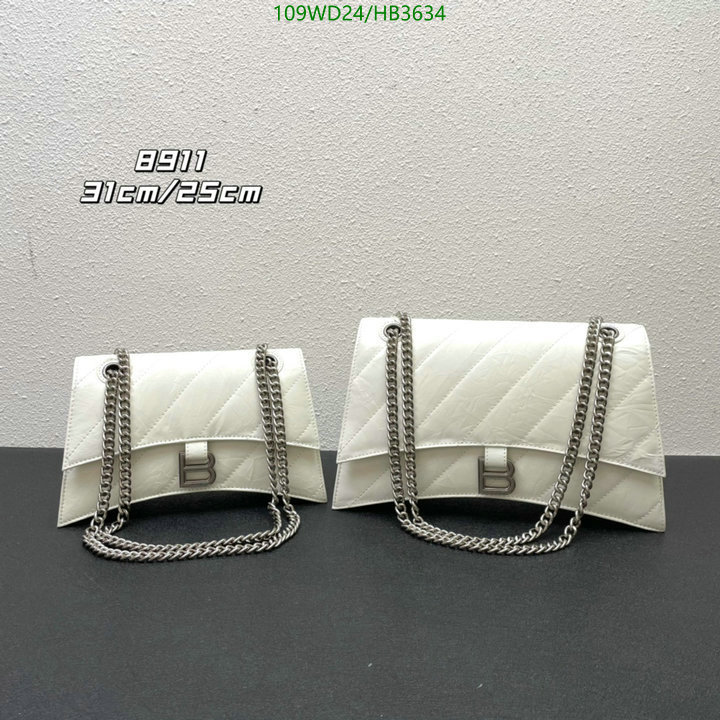 Balenciaga Bag-(4A)-Other Styles-,Code: HB3634,