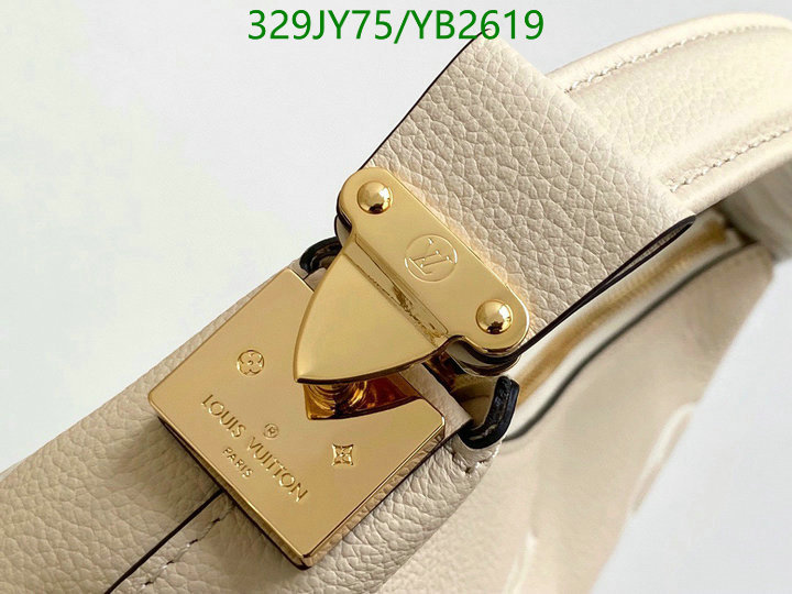 LV Bags-(Mirror)-Handbag-,Code: YB2619,$: 329USD