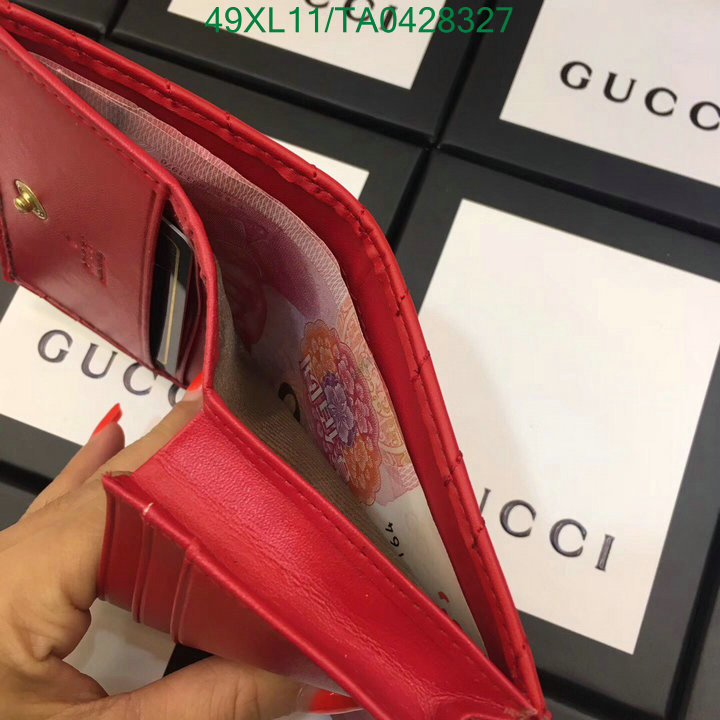 Gucci Bag-(4A)-Wallet-,Code:TA0428325,$: 49USD