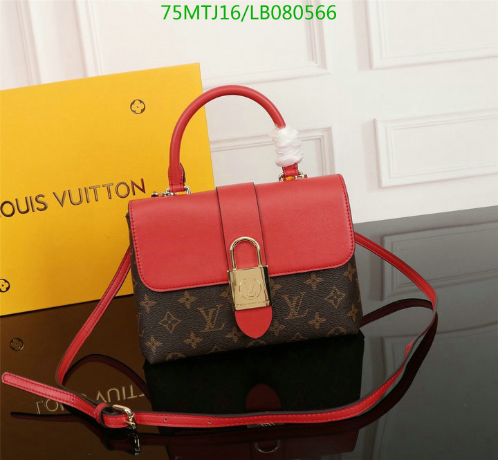 LV Bags-(4A)-Handbag Collection-,Code: LB080566,$: 75USD