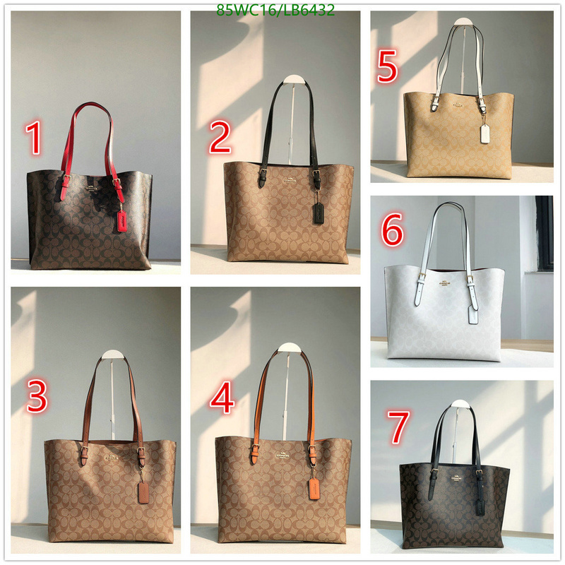 Coach Bag-(4A)-Tote-,Code: LB6432,$: 85USD