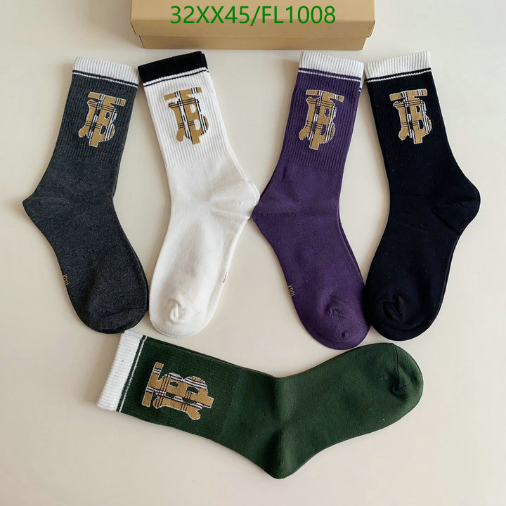 Sock-Burberry, Code: FL1008,$: 32USD