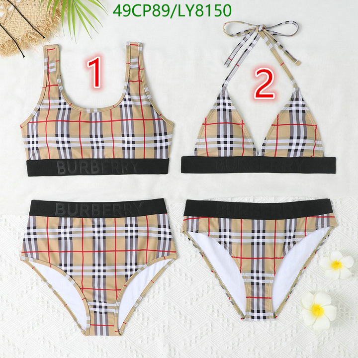 Swimsuit-Burberry, Code: LY8150,$: 49USD