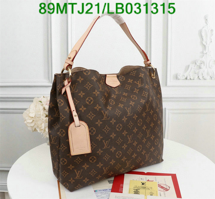 LV Bags-(4A)-Handbag Collection-,Code: LB031315,$: 89USD