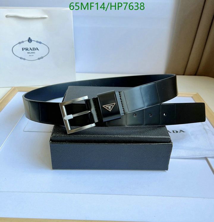 Belts-Prada, Code: HP7638,$: 65USD