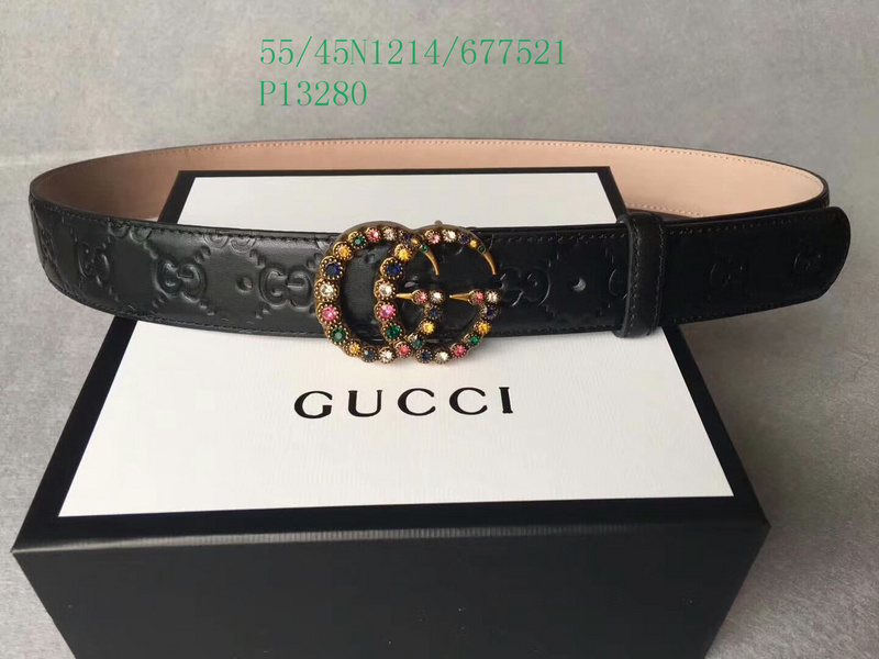 Belts-Gucci, Code： GGP010414,$: 55USD