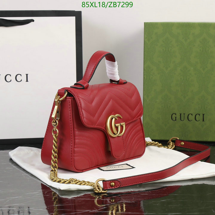 Gucci Bag-(4A)-Marmont,Code: ZB7299,$: 85USD