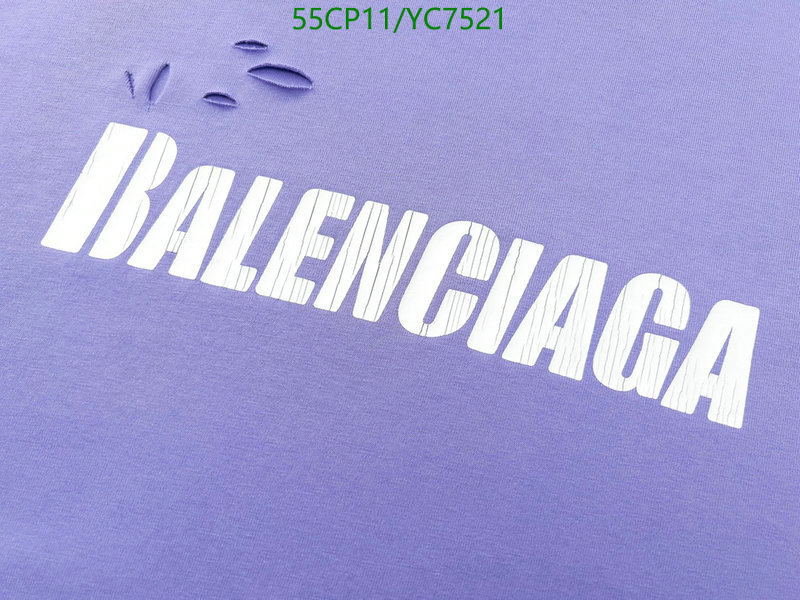 Clothing-Balenciaga, Code: YC7521,$: 55USD