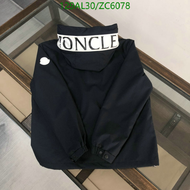 Down jacket Men-Moncler, Code: ZC6078,$: 129USD