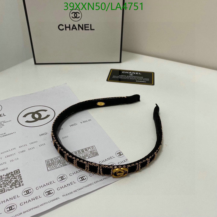 Headband-Chanel, Code: LA4751,$: 39USD