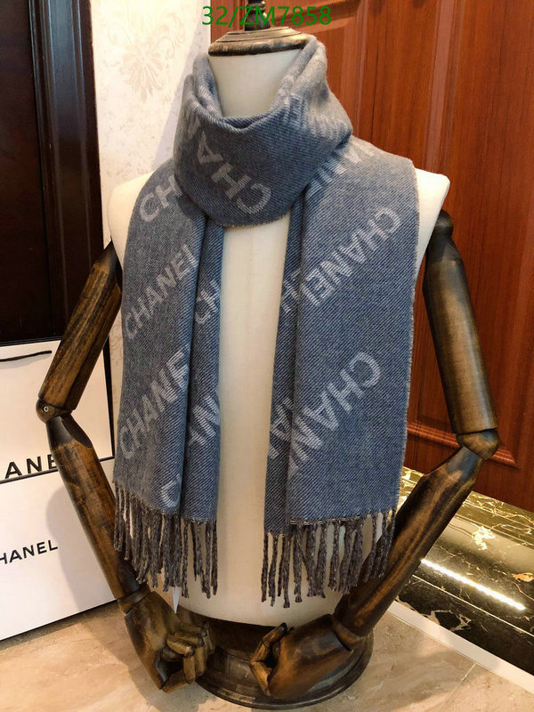 Scarf-Chanel, Code: ZM7858,$: 32USD