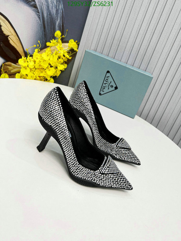 Women Shoes-Prada, Code: ZS6231,$: 129USD