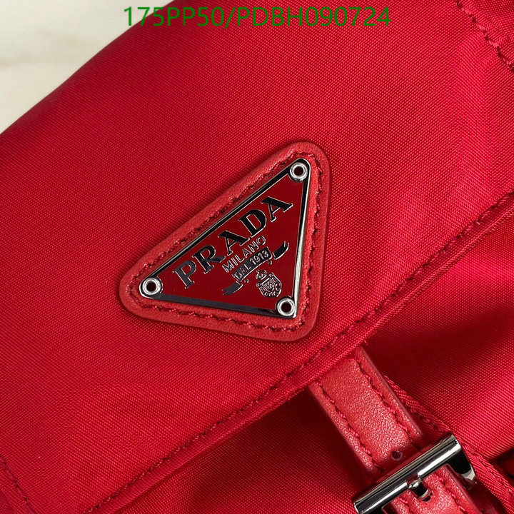 Prada Bag-(Mirror)-Backpack-,Code:PDBH090724,$:175USD