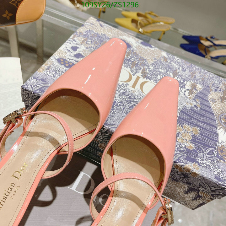 Women Shoes-Dior,Code: ZS1296,$: 109USD