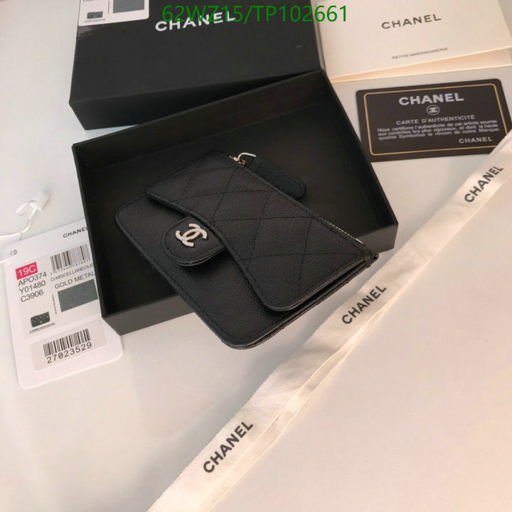 Chanel Bags ( 4A )-Wallet-,Code: TP102661,$: 62USD