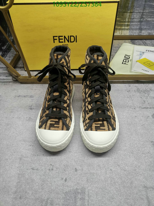 Men shoes-Fendi, Code: ZS7384,$: 109USD